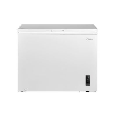 Midea Gefrierschrank | MDRC345FEE01 | Energieeffizienzklasse E | Gefriertruhe | Freistehend | Höhe 85 cm | Nutzinhalt 249 l | Weiß