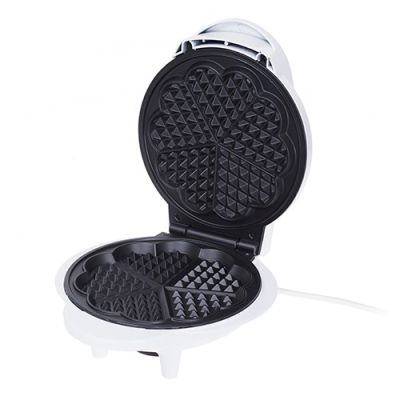 3. Camry CR 3022 Waffeleisen für 5 Waffeln, Schwarz/Weiß, 1000 W