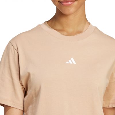 5. adidas Essentials Baumwoll-T-Shirt mit kleinem Logo W JY4963