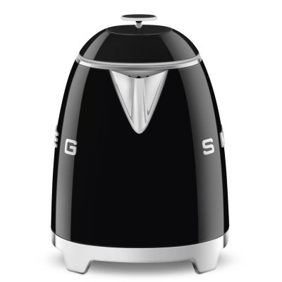 22. SMEG Mini-Wasserkocher 0,8L schwarz Schwarz (KLF05BLEU)