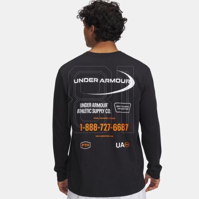 4. Under Armour Workwear Logo T-Shirt LS M 1390167001