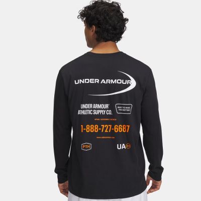 4. Under Armour Workwear Logo T-Shirt LS M 1390167001