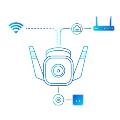 3. TP-Link Tapo TC65 Bullet-IP-Sicherheitskamera für den Außenbereich, 2304 x 1296 px, Decken-/Wandmontage