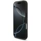5. Mercedes AMG Lederhülle mit geprägtem Logo für iPhone 18 Pro / 17 Pro – Schwarz