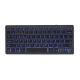 2. Gembird KB-BTRGB-01-DE Universal-Bluetooth-Tastatur QWERTZ Deutsch Schwarz