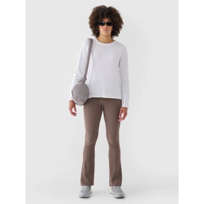 5. Langarmshirt Oversize glatt Damen 4F 4FWMM00TLONF431-10S