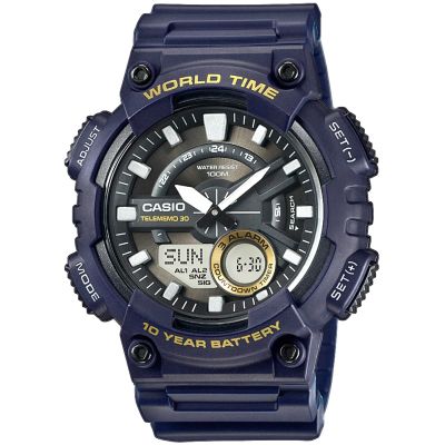 CASIO Gerton AEQ-110W-2AVDF Herrenuhr + Box