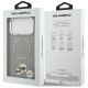 8. Karl Lagerfeld Karl & Choupette Pins MagSafe Case für iPhone 17 Pro - Grau