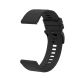 2. Silikonarmband für Garmin Fenix ​​​​3 / 5X / 6X / 7X Pro - Schwarz