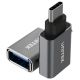 5. UNITEK Adapter USB Typ auf USB (F) Aluminium, Y-A025CGY