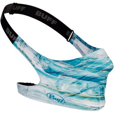 Gesichtsmaske BUFF FILTER MASK MAKRANA SKY BLUE – Einheitsgröße