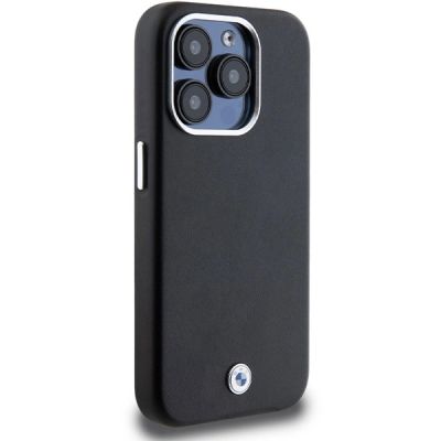 4. BMW Signature Wrapped Metal MagSafe Hülle für iPhone 14 Pro Max – Schwarz