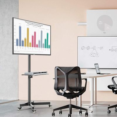 13. Techly ICA-TR21 TV-Halterung für 139,7 cm (55") Fernseher, Schwarz
