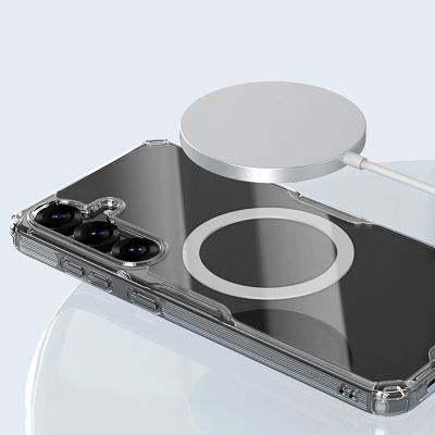 12. Nillkin Nature TPU Pro Magnetische Hülle mit MagSafe für Samsung S25 – weiß