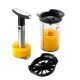GEFU Professional Plus Handaufschnittmaschine Schwarz, Silber