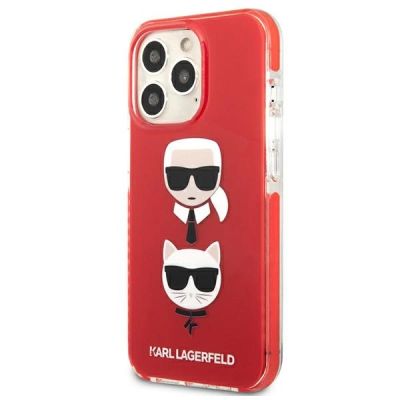 2. Karl Lagerfeld Karl&Choupette Head Case für iPhone 13 Pro / iPhone 13 - Rot