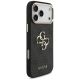 4. Guess 4G Big 4G Classic Logo Hülle für iPhone 17 Pro Max / 18 Pro Max – Schwarz und Gold