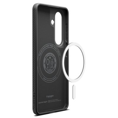 4. Spigen Liquid Air Mag MagSafe Hülle für Samsung Galaxy S26+ - Mattschwarz