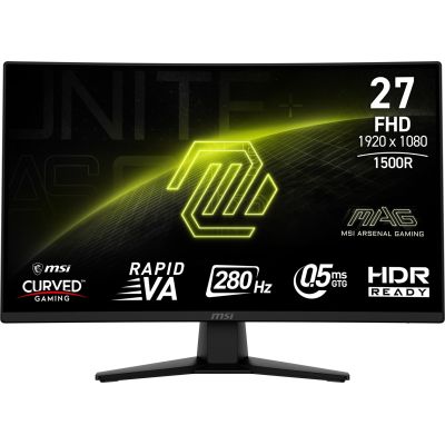 6. MSI MAG 274CXF Computermonitor 68,6 cm (27 Zoll) 1920 x 1080 Pixel Full HD Schwarz