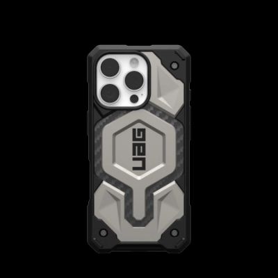 UAG Monarch Pro Hülle mit MagSafe für iPhone 16 Pro – Titan