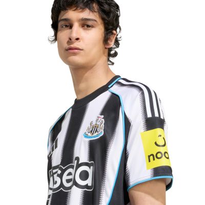 5. adidas Newcastle United FC 25/26 Heimtrikot Herren Weiß/Schwarz JI7382