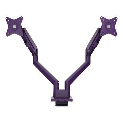 3. Arozzi AZ-ALZARE-NEO-DUO-PP Monitorhalter/Ständer 81,3 cm (32 Zoll) Schreibtisch Lila