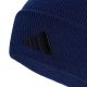 3. adidas New Logo Beanie Cuff Mütze, marineblau KQ6680