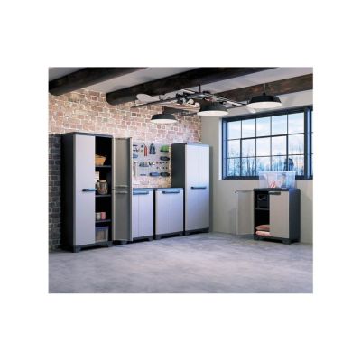 3. Keter Linear Schrank Garagenschrank Freistehend Universal