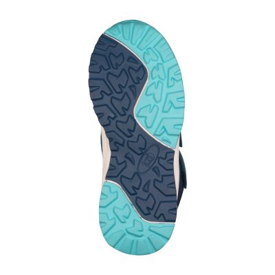 7. Trollkids Kinder Hafjell Winterstiefel wasserdichte Schneestiefel mit Klettverschluss blau (264-102)