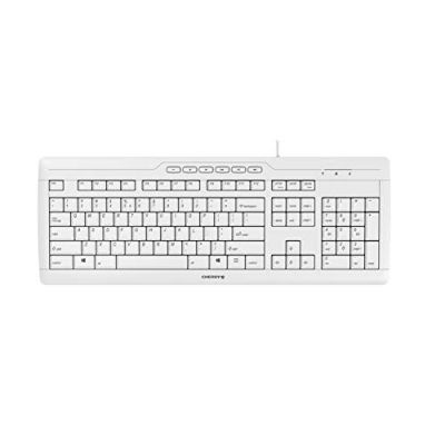2. CHERRY STREAM Tastatur Office USB QWERTY US Englisch Weiß