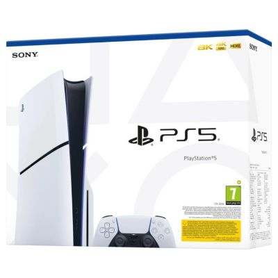 22. Sony PlayStation 5 Slim Blu-Ray 1TB weiße Konsole