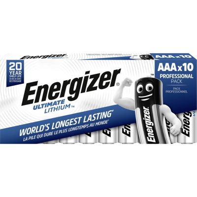 2. Energizer AAA Micro Ultimate Lithiumbatterie (10 Stück)