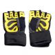 37. Schwarz/Gelb HMS RST01 rM Gym Handschuhe