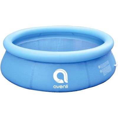 10. Aufblasbarer Pool mit aufblasbarem Halsband 240 x 63 cm 17792