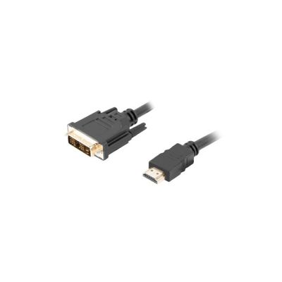 Lanberg CA-HDDV-10CC-0030-BK Kabel (HDMI M - DVI-D (18+1) M; 3m; schwarz)