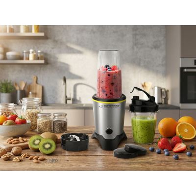 17. Esperanza MASTER EKM028 Sportmixer (1000W; schwarz und silber)