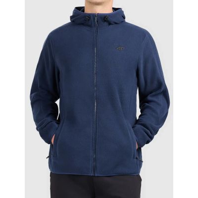 Herren-Fleecejacke mit Kapuze 4F 4FWMM00TFLEM488-31S