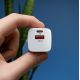 3. Wozinsky CMWCW 20W USB-C / USB-A Wandladegerät - Weiß