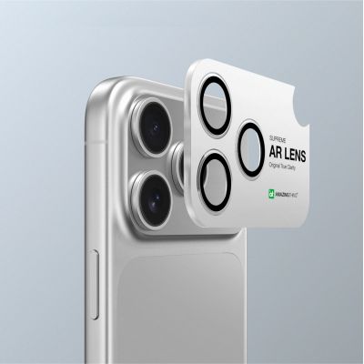 6. AmazingThing Saphir-Kameraglas für iPhone 17 Pro / Pro Max – mit schwarzem Rahmen