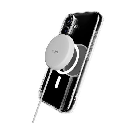6. Puro Impact Clear D3O TPU+PC MagSafe kompatible Hülle für iPhone 17 - Transparent