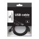 3. GEMBIRD CCP-USB2-AMAF-10 Kabel (USB 2.0 Typ AF - USB 2.0 Typ AM; 3 m; schwarz)
