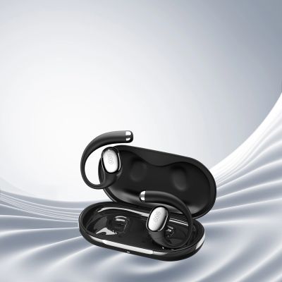 9. OWS QCY Crossky R70 LDAC IPX5 Kopfhörer mit Ohrhaken – Schwarz