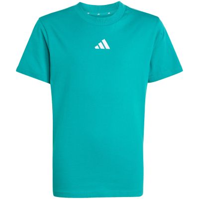 8. adidas Essentials Tee 160 Grünes Kinder-T-Shirt JW0005