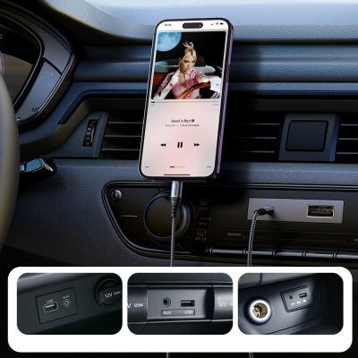 12. Joyroom Audio Transfer Series SY-A06 Mini-Klinkenstecker 3,5 mm / Lightning Kabel 1,2 m – schwarz