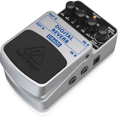 3. Behringer DR600 Effektpedal Expression-Pedal Schwarz, Silber