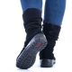 14. RIEKER W RKR130 isolierte Lederstiefeletten