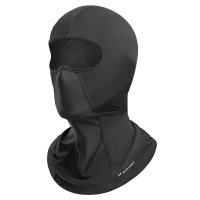 Wozinsky WKM-03B Gesichtsmaske Motorrad Fahrrad Winter Sturmhaube - schwarz