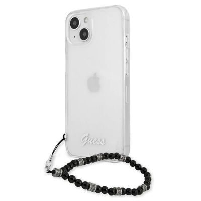 2. Guess GUHCP13MKPSBK iPhone 13 6.1" Transparente Hardcase Black Pearl