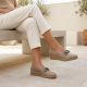 9. Beige Keilschuhe für Damen mit Verzierung M.Daszyński MR2265