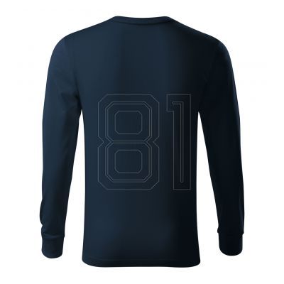 2. Rimeck Resist LS M MLI-R0502 marineblaues T-Shirt